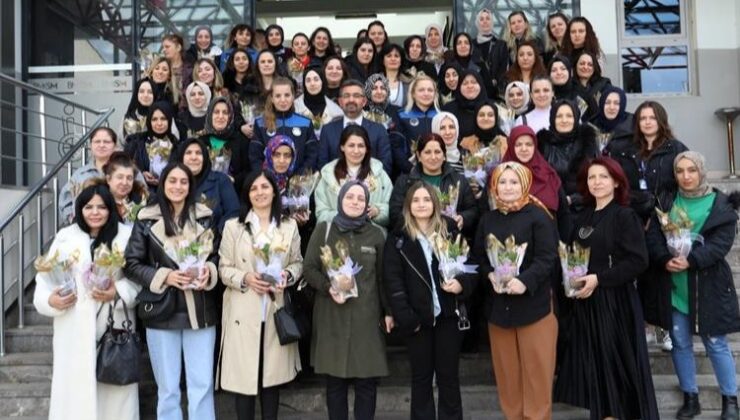 Bursa İnegöl’de kadın personele 8 Mart yemeği