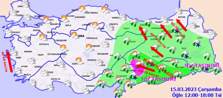 Türkiye'de hava nasıl olacak? 1