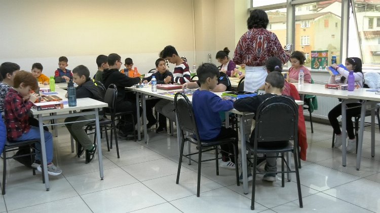 Kocaeli'nde işitme engelli çocuklara 'Akıl Oyunları' eğitimi 2