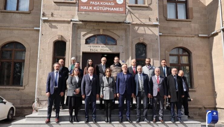 Nevşehir Belediyesi Paşa Konağı Halk Kütüphanesi açıldı