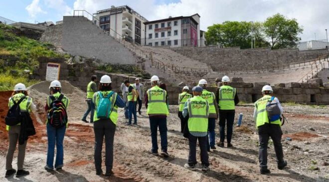 ‘Ankara Miras Şantiye Gezileri’nin 11’incisi düzenlendi