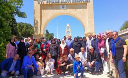 Bursalı şehit aileleri Çanakkale’de tarihi soludu