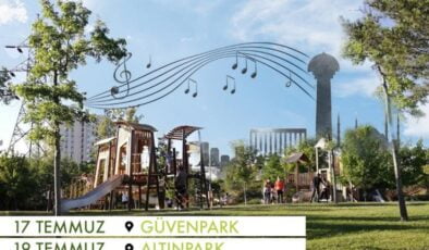 Başkentte parklar müzikle şenleniyor