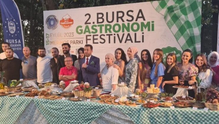 Bursa’da Gastronomi Festivali coşkusu