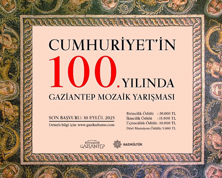 Gaziantep'ten 100. yıl için 'mozaik'ler yarışacak 2