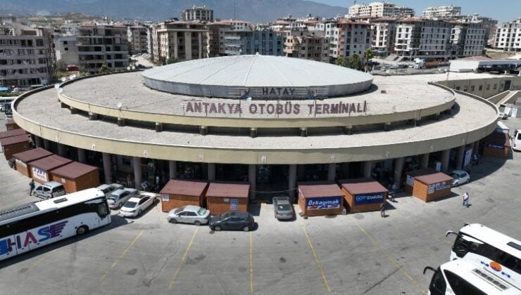 Hatay Büyükşehir’den otobüs terminaline bakım