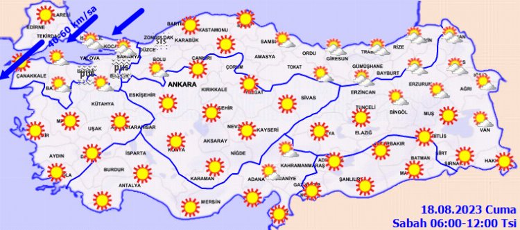 Marmara için 'kuvvetli fırtına' uyarısı! 5