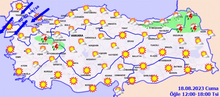 Marmara için 'kuvvetli fırtına' uyarısı! 6
