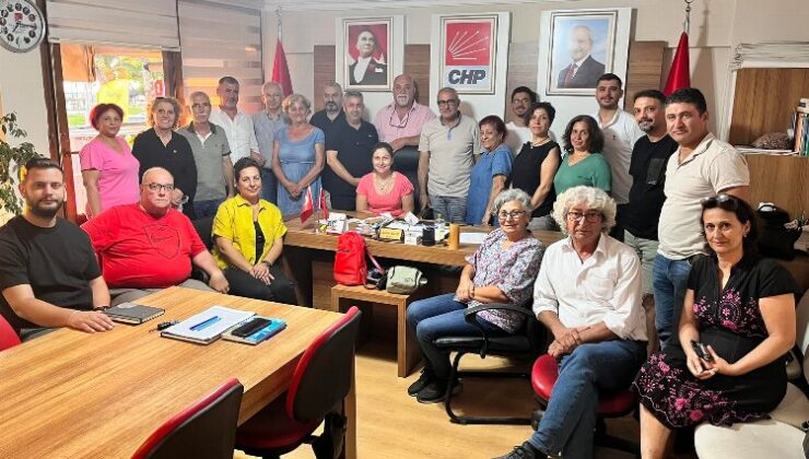 CHP Bursa Gemlik’te görev dağılımı yaptı