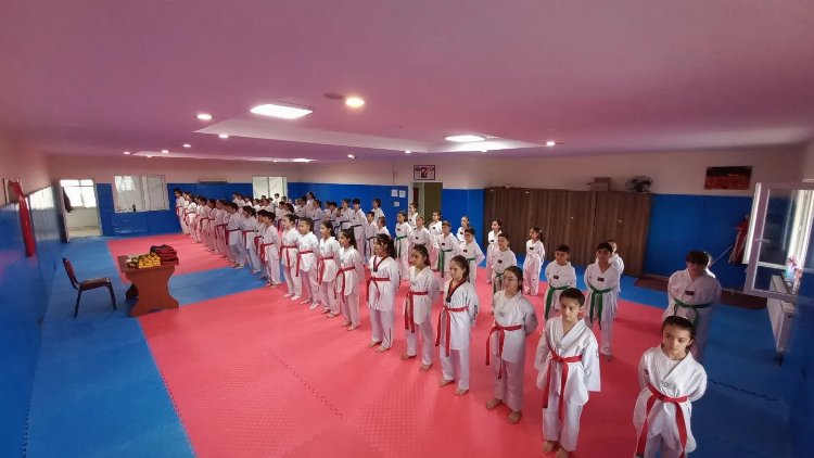 Bozüyük'te minik taekwondocuların kuşak heyecanı 1