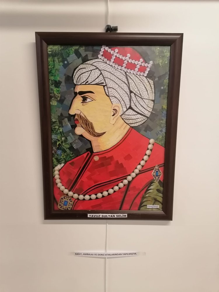 Bursa Osmangazi’de atıklar sanat eserine dönüştü 1