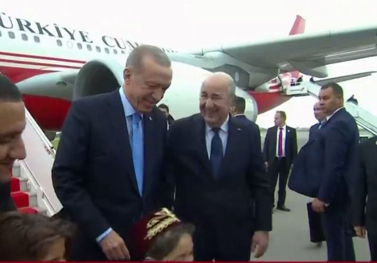 Cumhurbaşkanı Erdoğan Cezayir'de 1