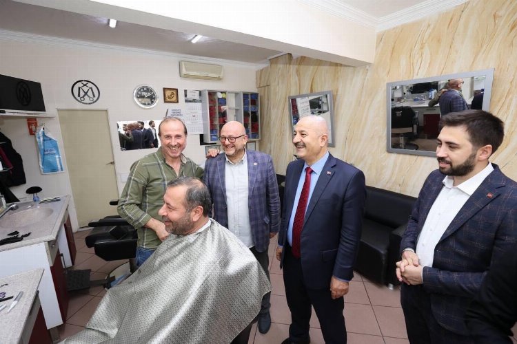 Gebze'de başkanlardan esnaf ziyaretleri 1