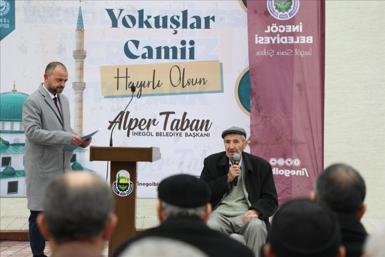 Bursa İnegöl'de Yokuşlar Camisi ibadete açıldı 1