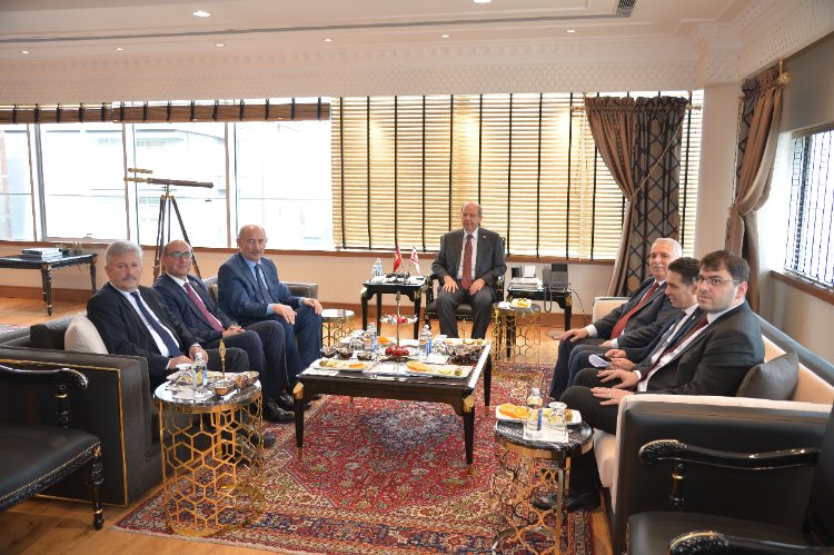 KKTC Cumhurbaşkanı Ersin Tatar'dan Trabzon ziyareti 1