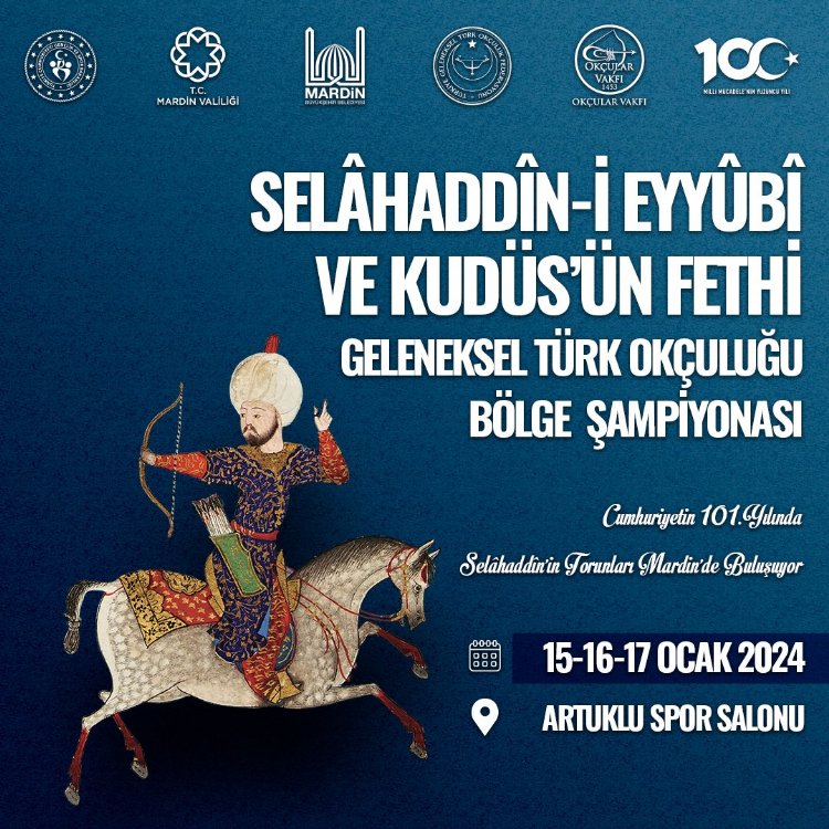 Mardin Türk Okçuluğu Şampiyonası'na ev sahipliği yapacak 1