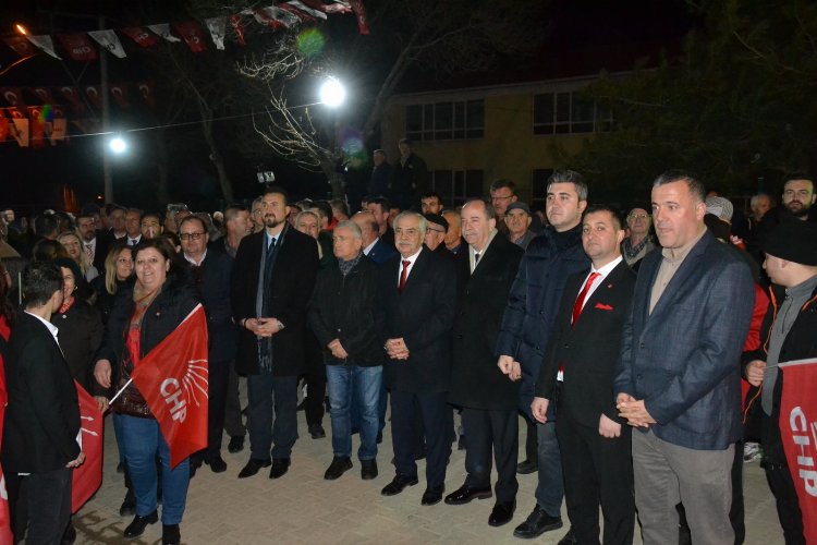 CHP Yenimuhacir Seçim Bürosu coşkulu kalabalıkla açıldı 1