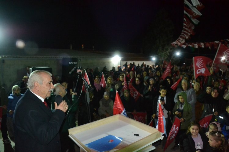 CHP Yenimuhacir Seçim Bürosu coşkulu kalabalıkla açıldı 3