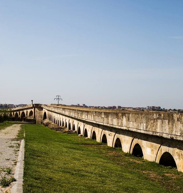 Edirne’nin simgesi tarihi Uzunköprü’de restorasyon çalışması sürüyor… 2