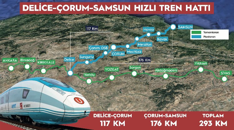 Hızlı tren ağı Karadeniz'e ulaşacak 1