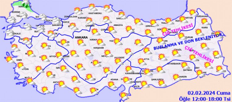 Türkiye'de bugün hava durumu nasıl? 9