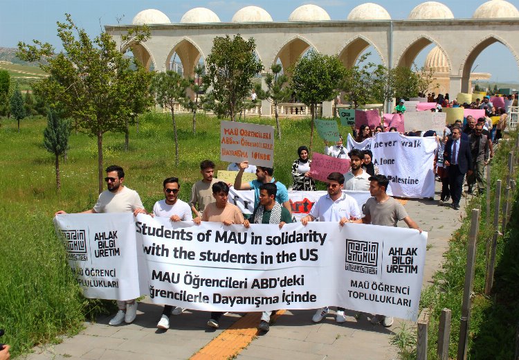 ABD’li öğrenci ve akademisyenlere Mardin’den destek geldi 1