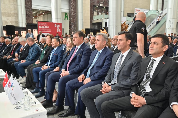 Başkan Zeyrek, Uluslararası Doğaltaş ve Teknoloji Fuarının açılışına katıldı 1