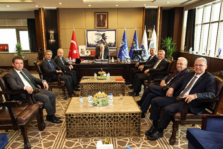 CHP’li belediye başkanlarından Bursa protokolüne ziyaret 2
