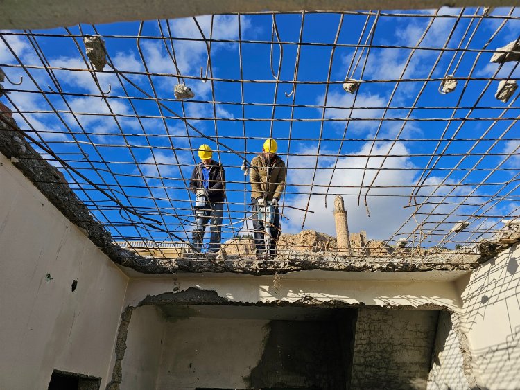 Tarihi Mardin betonarme yapılardan arındırılıyor 1