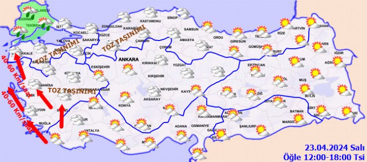 Yurtta bugün hava nasıl? Marmara'nın batısı yağışlı... 2