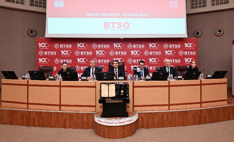 BTSO Nisan Ayı Meclis Toplantısı gerçekleştirildi 6